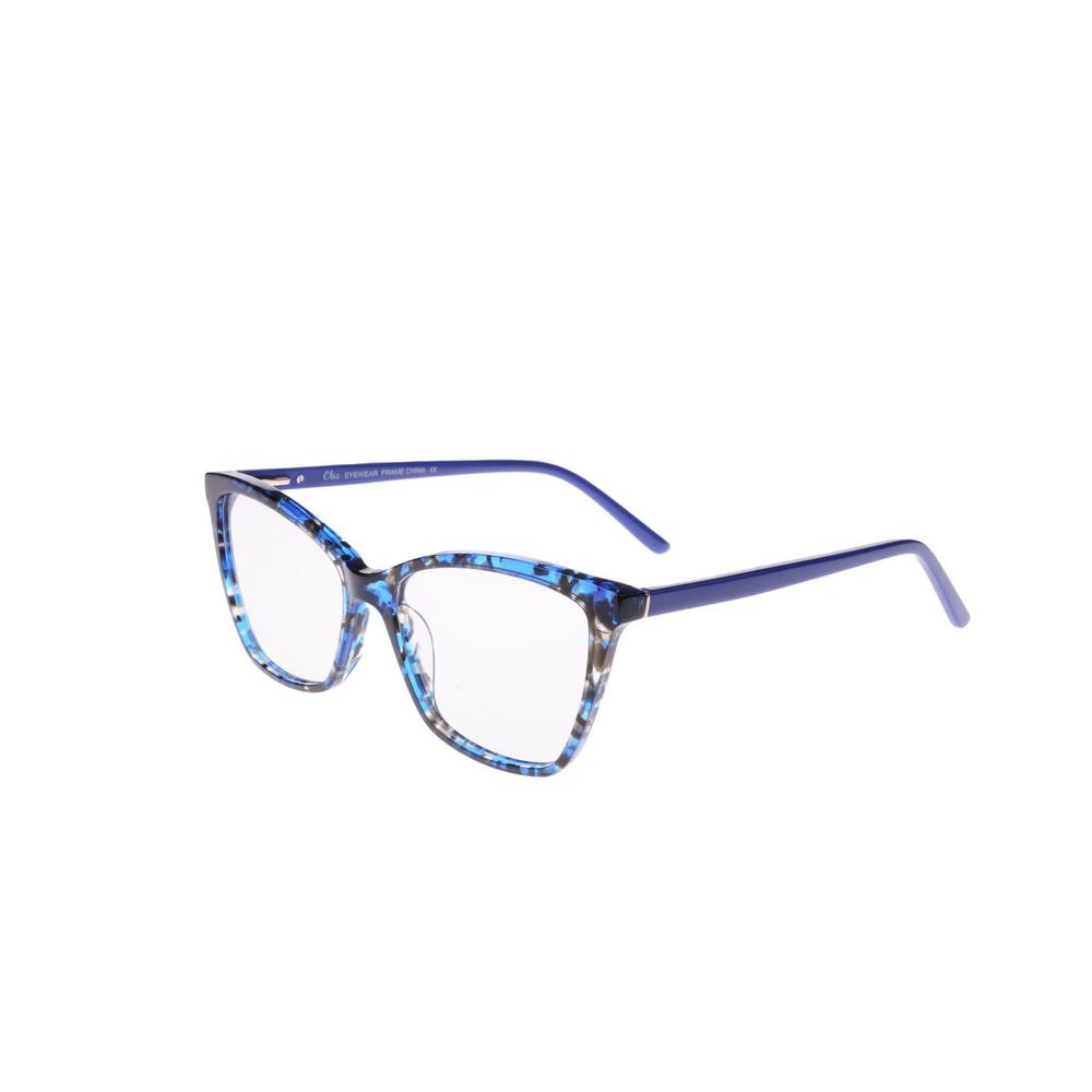 NEW CHIC Blue GRACIE Eyeglasses for the Hard To Fit Ladies 57/16/145 with Case